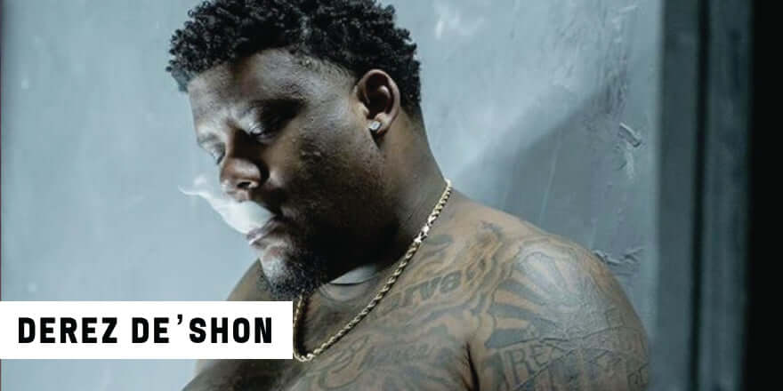 Derez De’Shon Rocks His Jurassic Park Chain Proudly