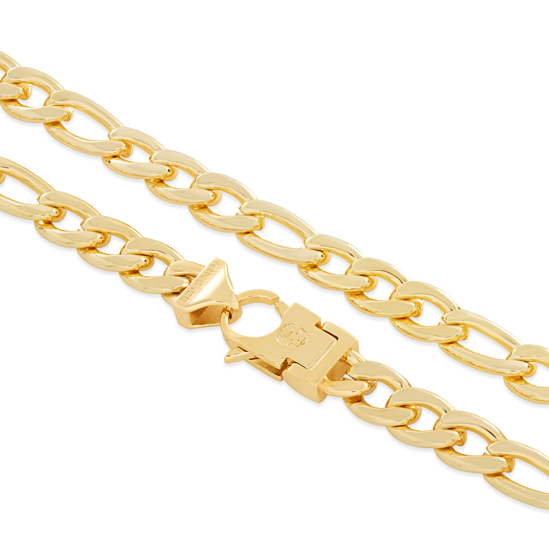 10mm Italian Figaro Chain  in  by King Ice