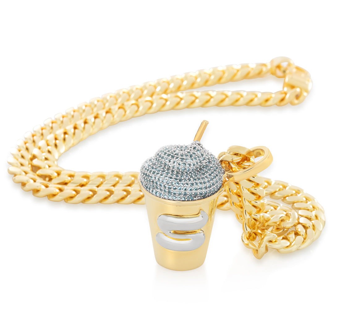 Slurpee® x King Ice - Blue Slurpee® Necklace  in  by King Ice