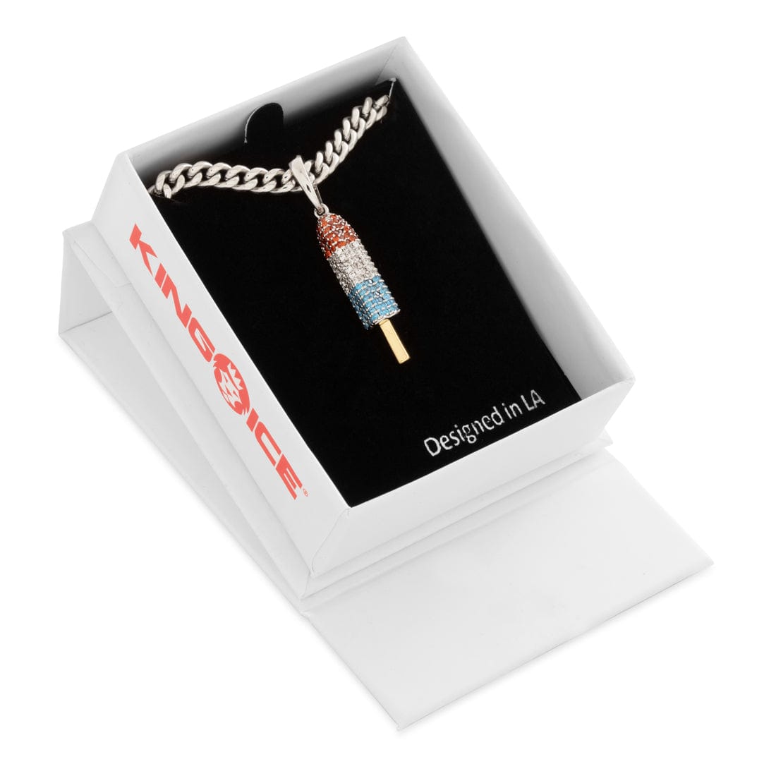 Ice Cream Collection x King Ice - Popsicle™ Firecracker™ Necklace  in  by King Ice