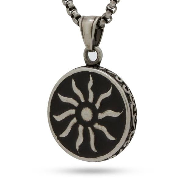 Solar Symbol Necklace  in  by King Ice