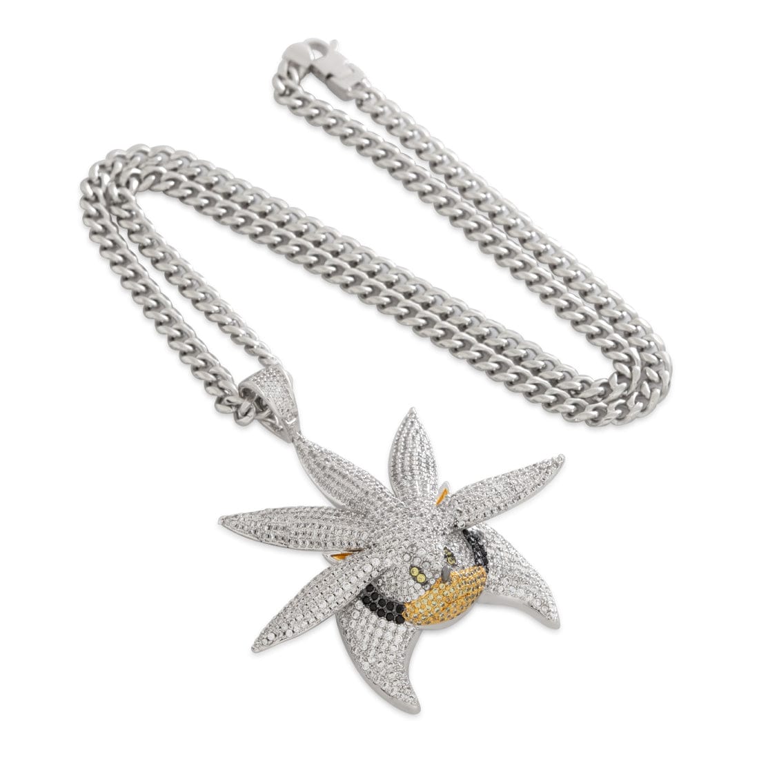 Sonic the Hedgehog x King Ice - Silver Necklace  in  by King Ice