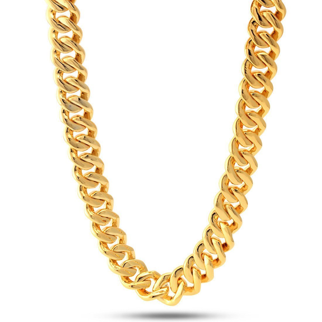 15mm Classic Iced Miami Cuban Link Chain  in  by King Ice