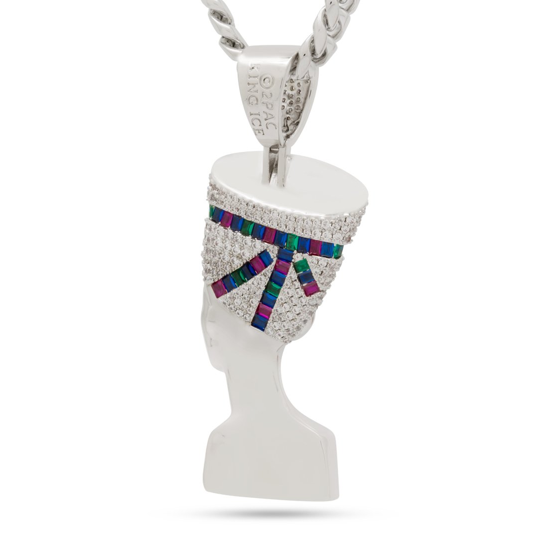 3D Boss Nefertiti Necklace  in  by King Ice