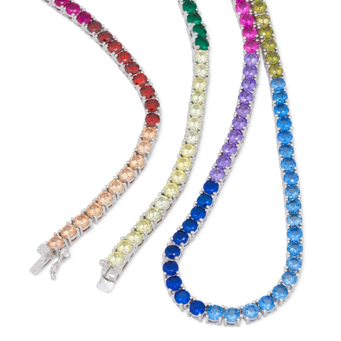 4mm Spectrum Tennis Chain  in  by King Ice