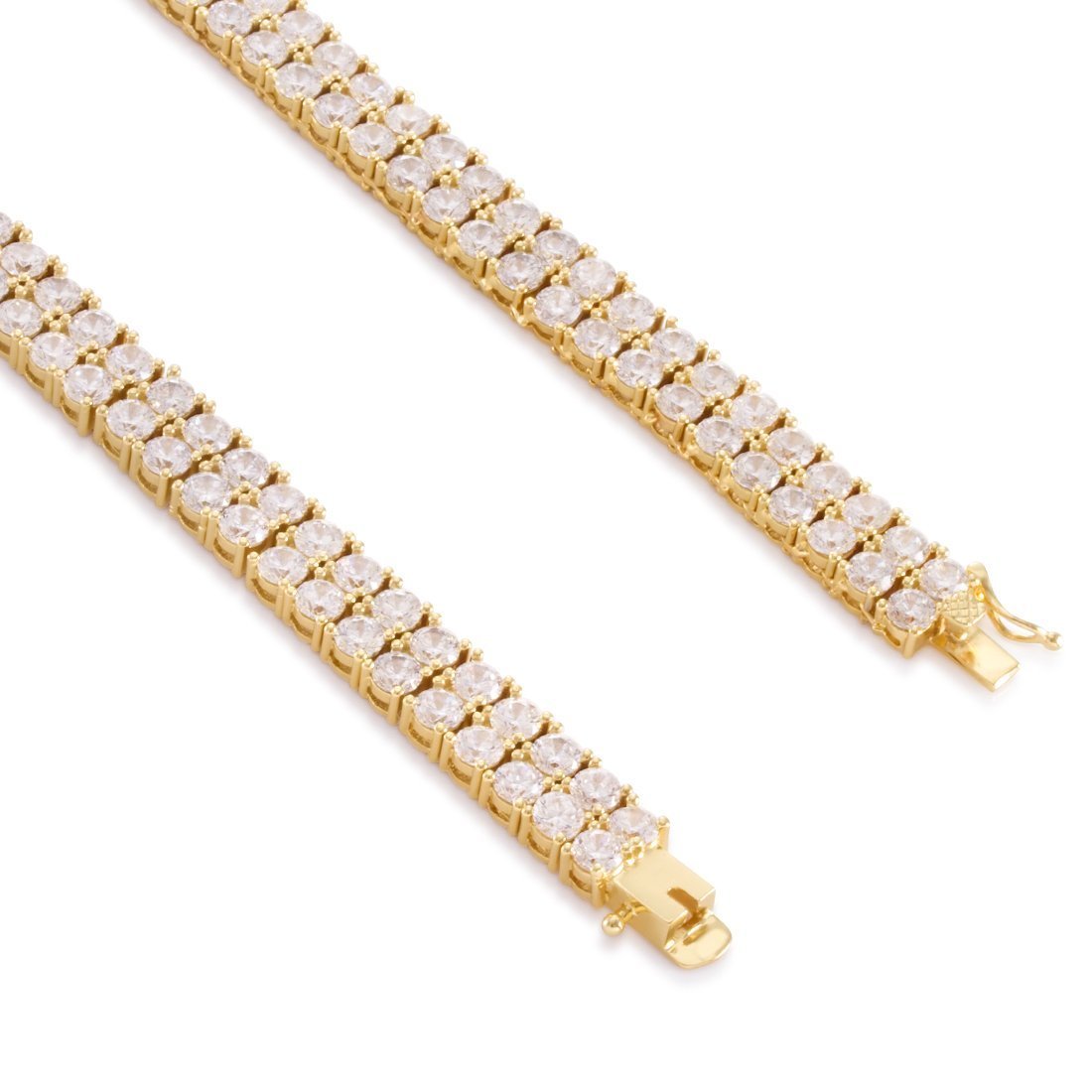 8mm Double-Row Tennis Chain  in  by King Ice