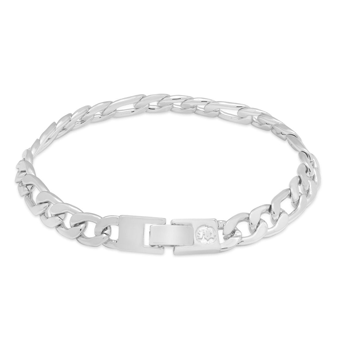 8mm Figaro Bracelet  in  by King Ice