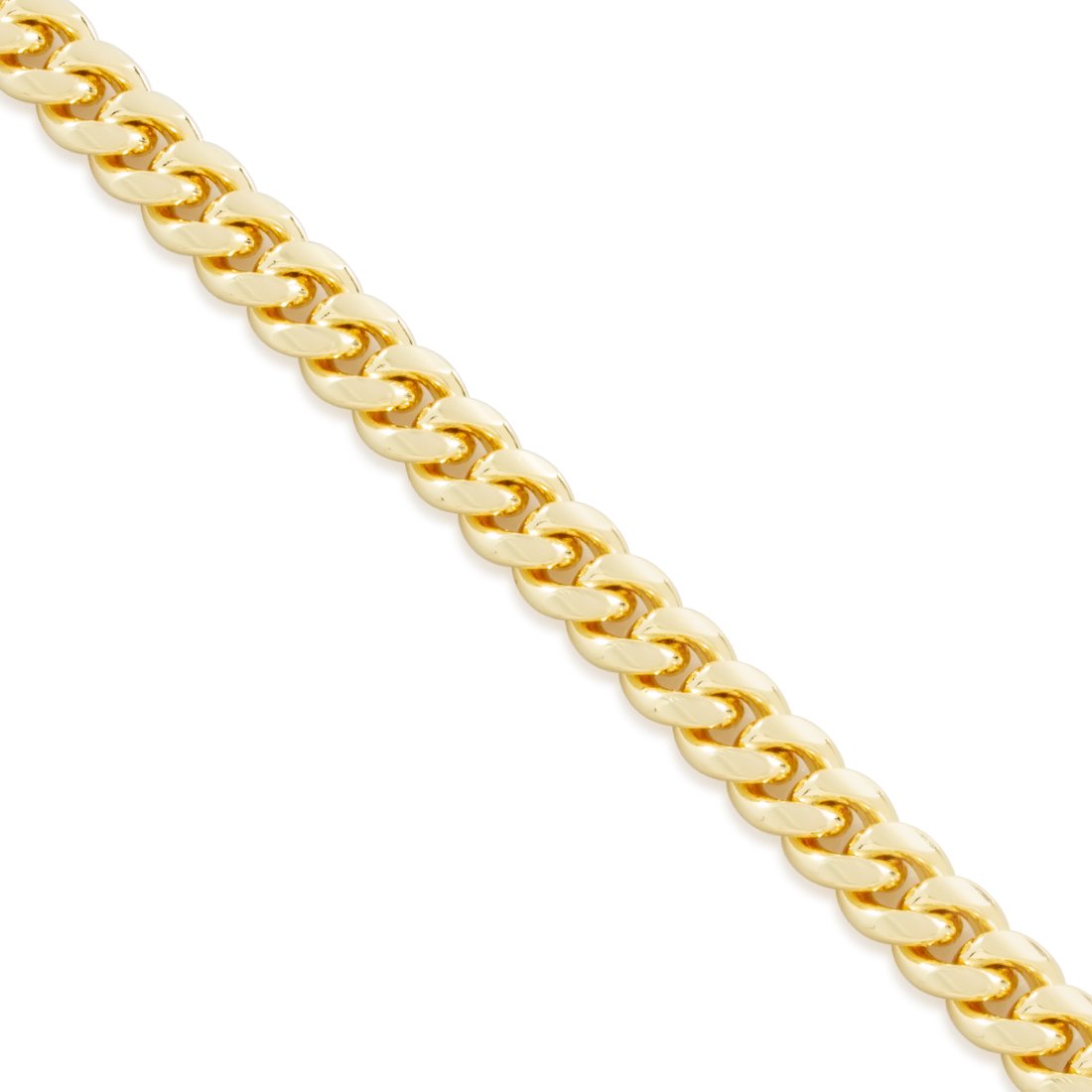 8mm Miami Cuban Link Choker Chain  in  by King Ice