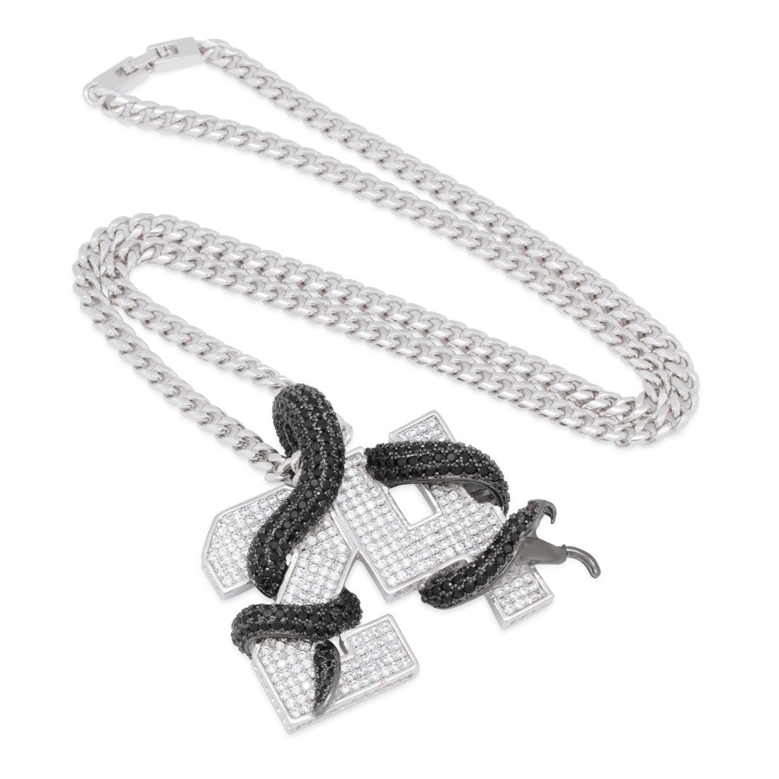 Black Mamba Number 24 Necklace  in  by King Ice