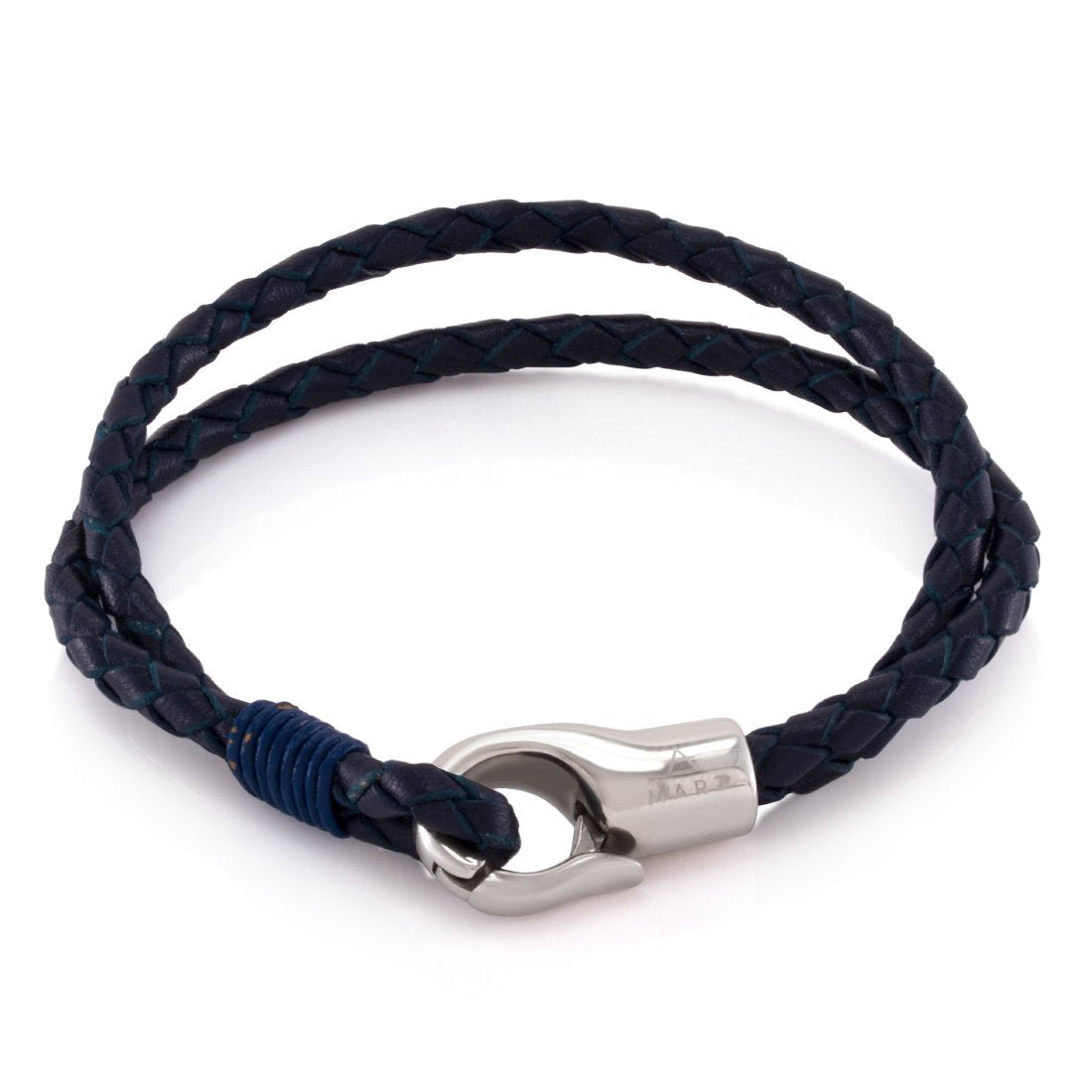 DNM Bracelet by MARZ  in  Leather / 8" by King Ice