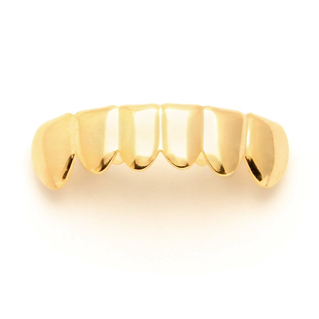 Gold Grillz  in  14K Gold / Bottom by King Ice