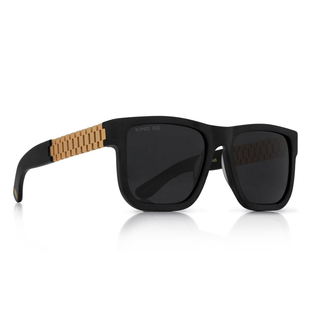 Mt. Olympus Rollie Black Sunglasses  in  Black by King Ice