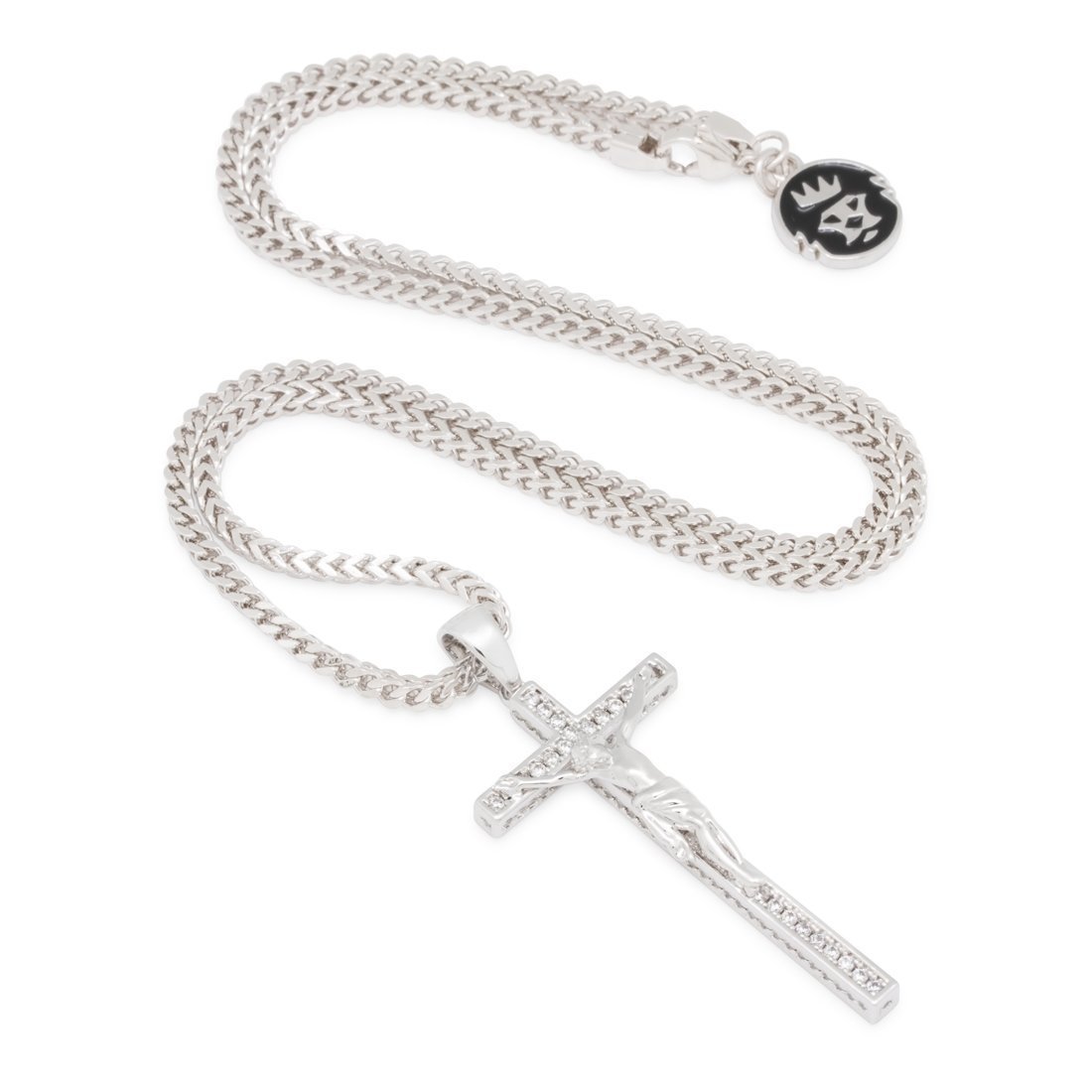 Latin Crucifix Necklace  in  by King Ice