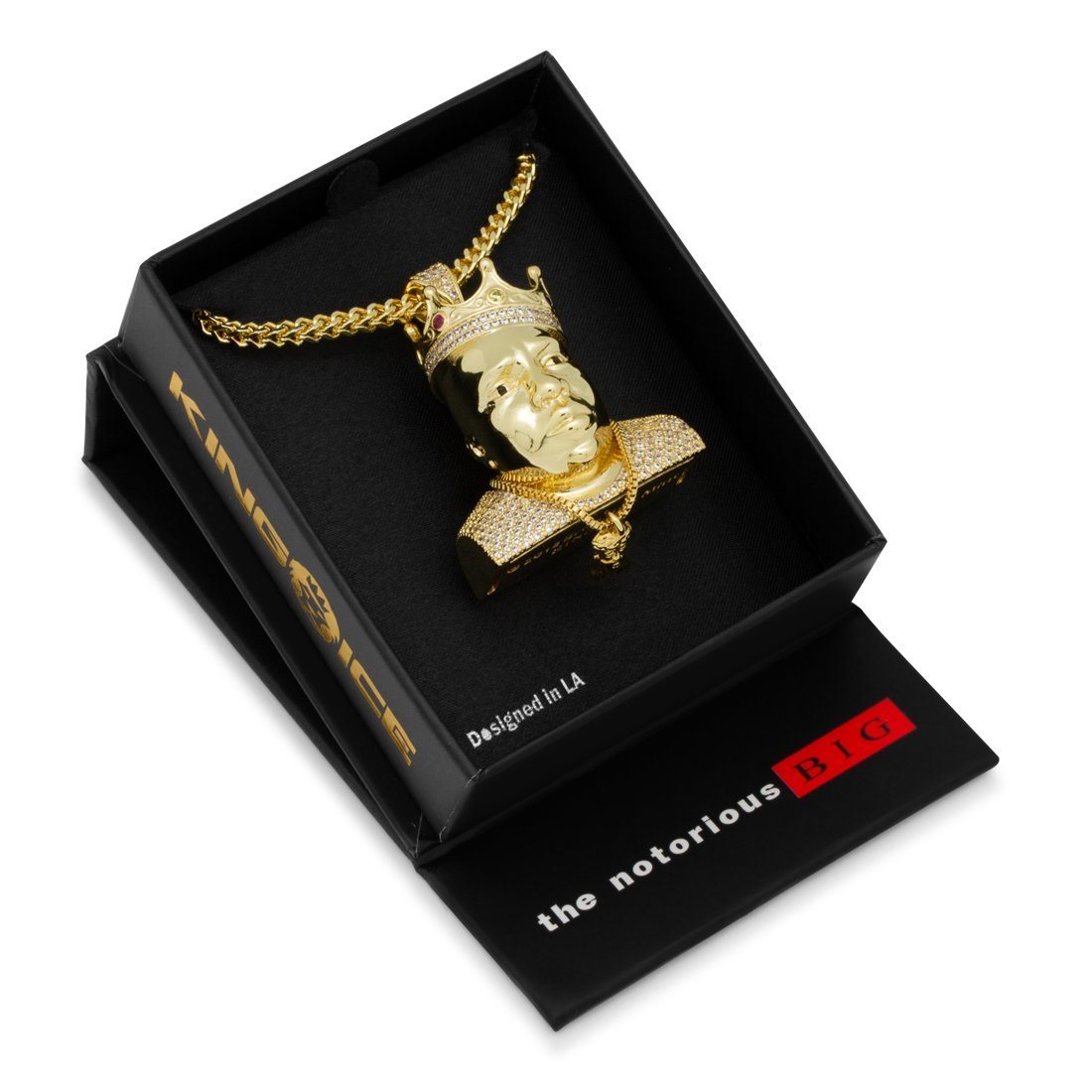 Notorious B.I.G. x King Ice - Big Poppa Necklace  in  by King Ice