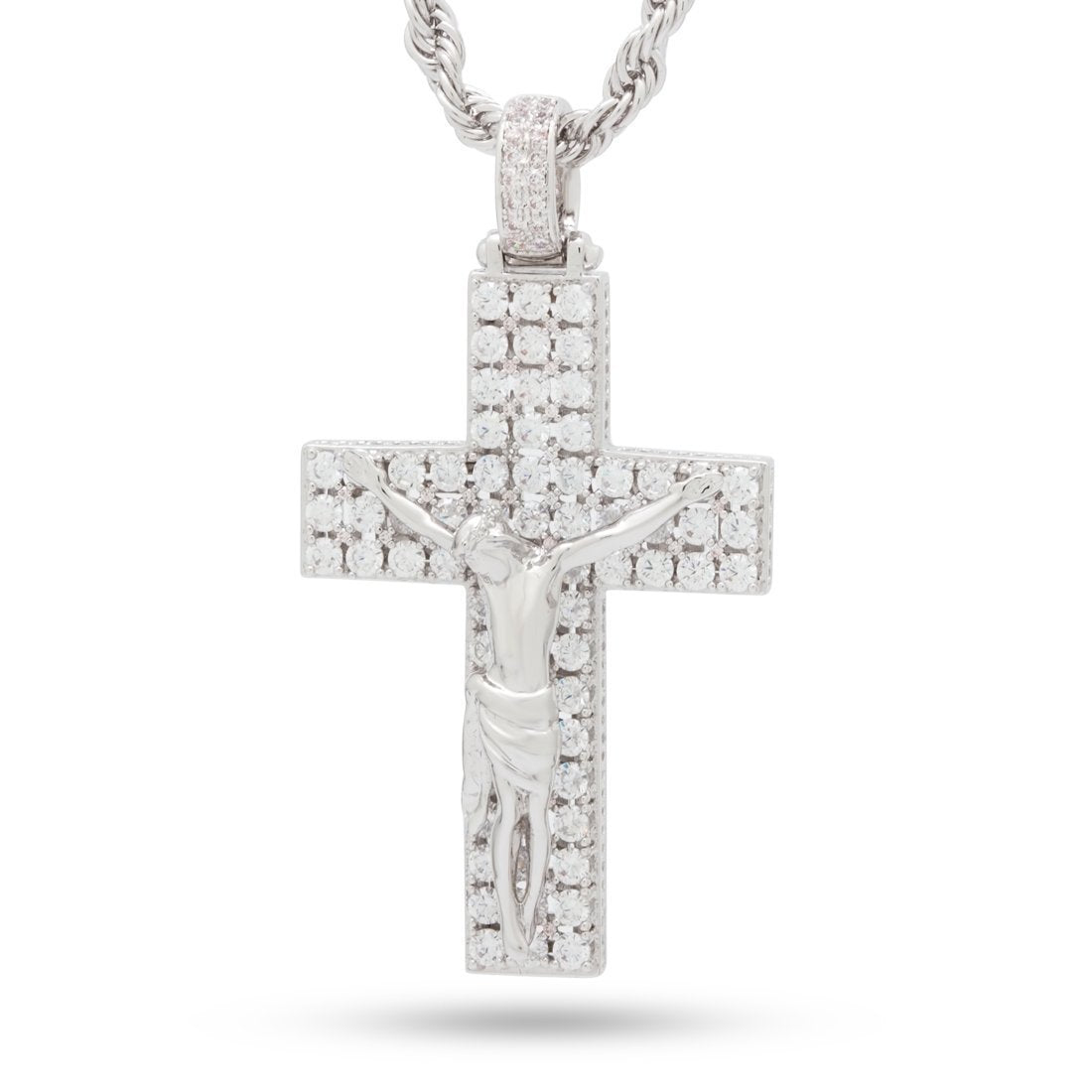 Notorious B.I.G. x King Ice - Biggie Crucifix Necklace  in  by King Ice