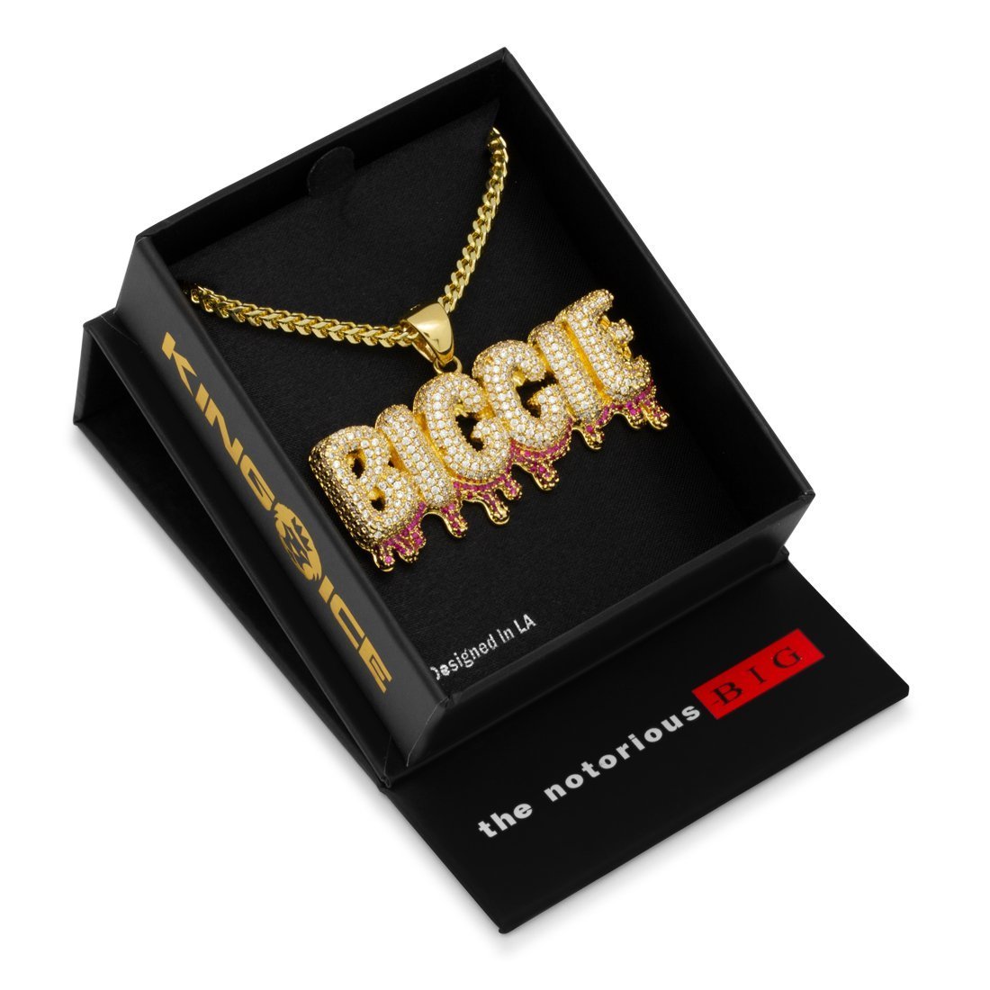 Notorious B.I.G. x King Ice - Biggie Drip Necklace  in  by King Ice