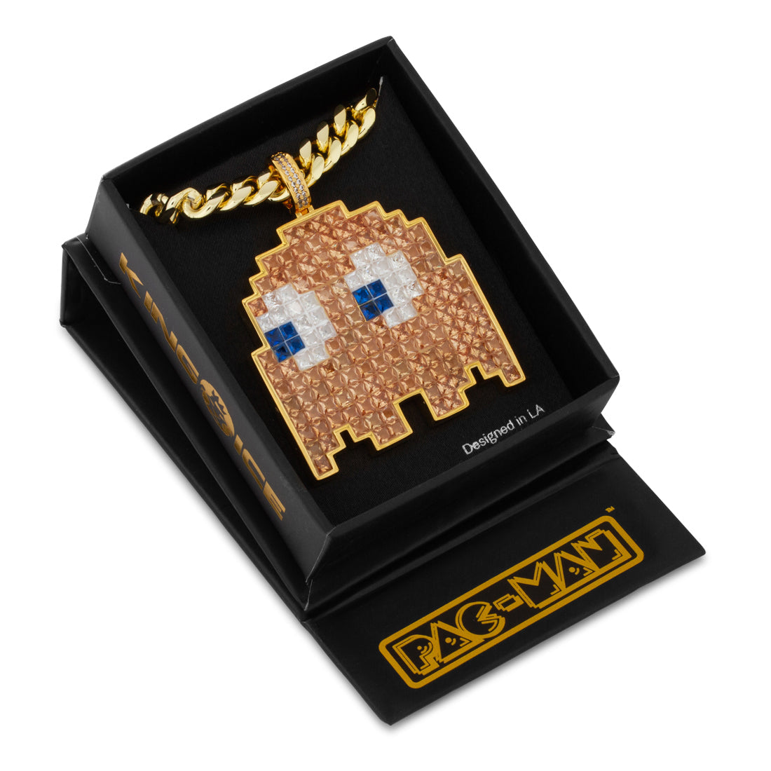 PAC-MAN x King Ice - Pixel Clyde Necklace  in  by King Ice