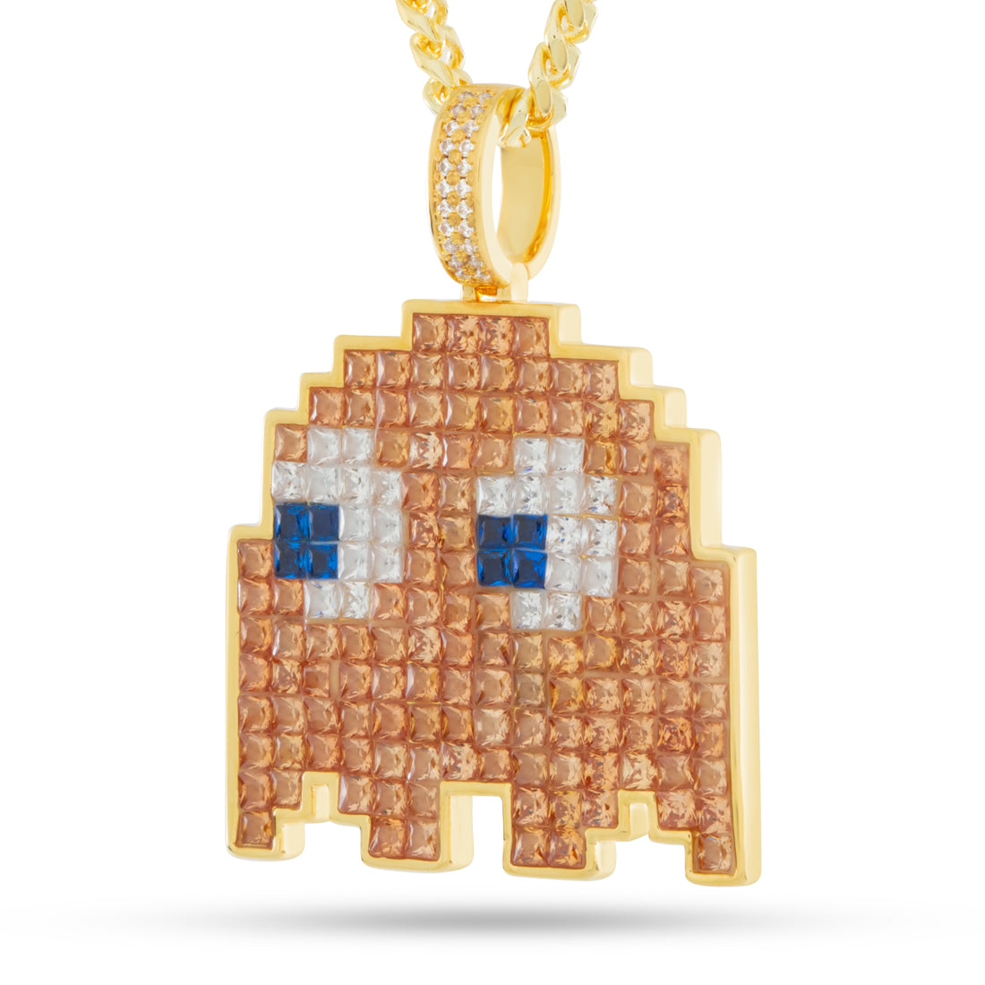 PAC-MAN x King Ice - Pixel Clyde Necklace  in  by King Ice