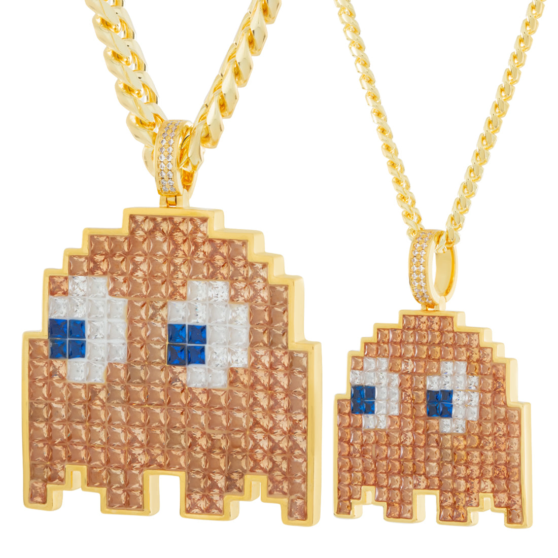 PAC-MAN x King Ice - Pixel Clyde Necklace  in  by King Ice