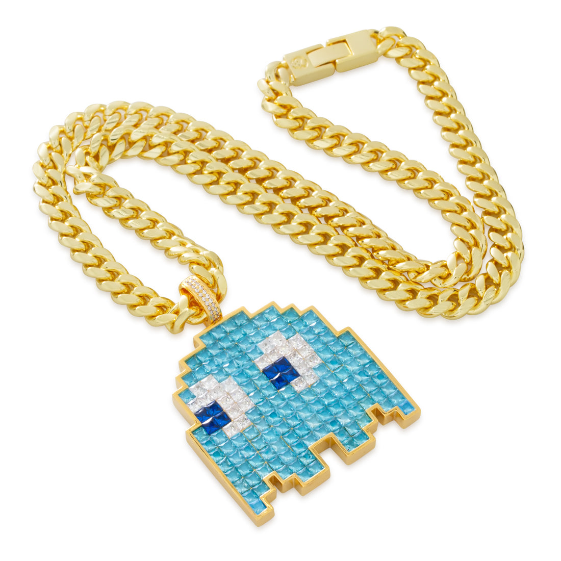 PAC-MAN x King Ice - Pixel Inky Necklace  in  by King Ice