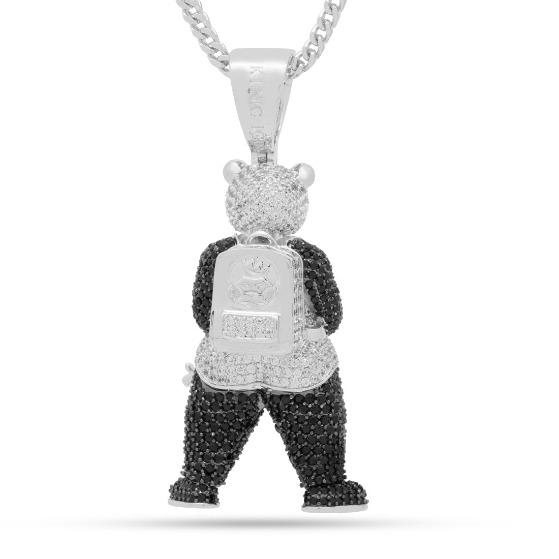 Panda Man Necklace  in  by King Ice