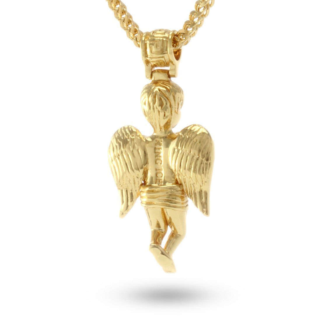 Praying Angel Necklace  in  by King Ice