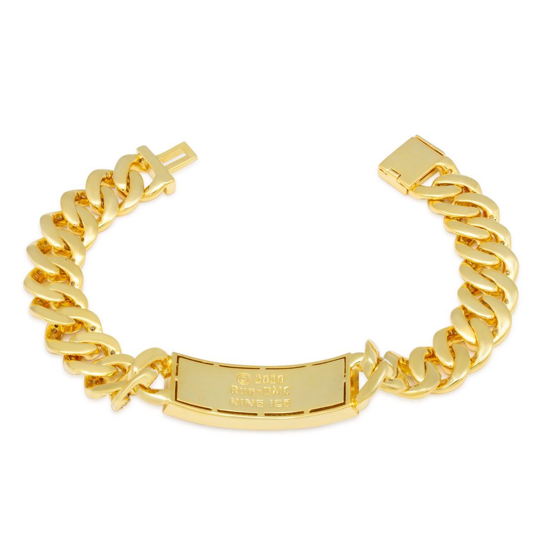 RUN DMC x King Ice - 15mm Classic Logo Bracelet  in  by King Ice