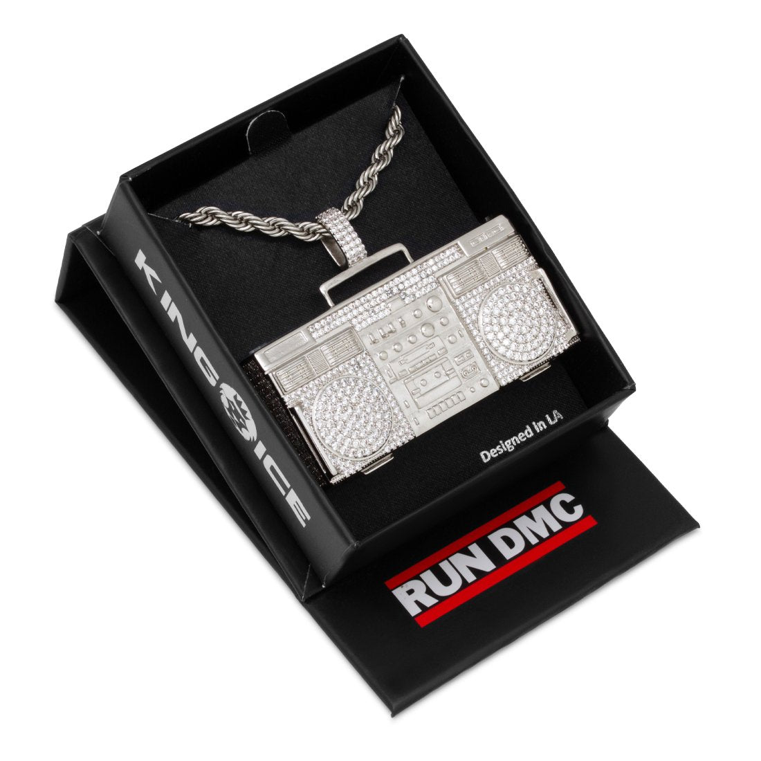 RUN DMC x King Ice - Ghetto Blaster Necklace  in  by King Ice