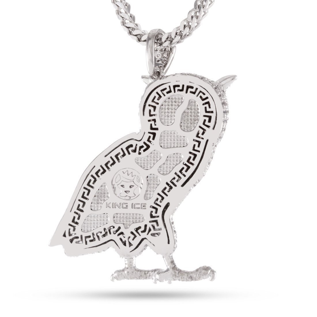 Wise Owl Necklace  in  by King Ice