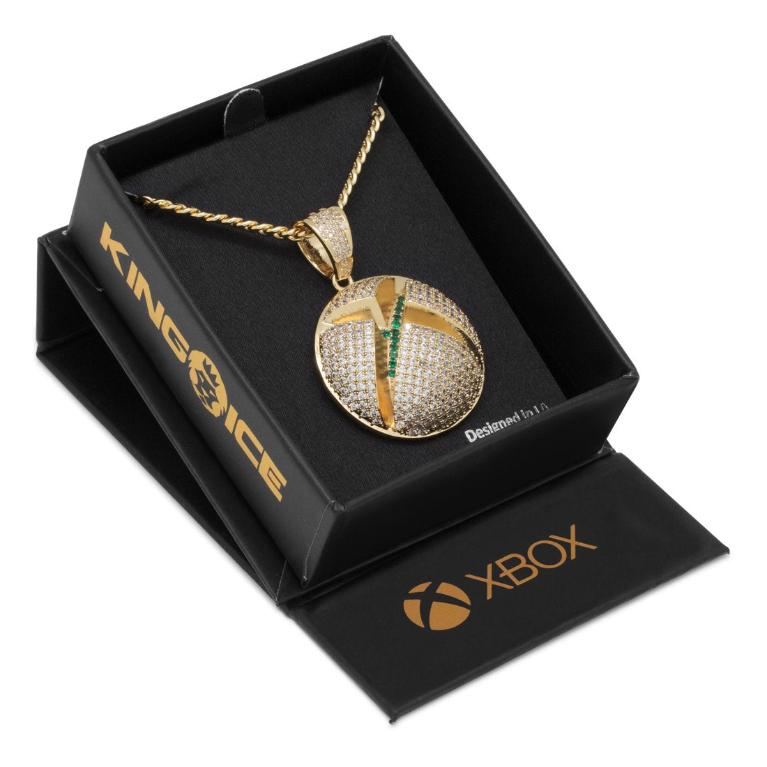 Xbox x King Ice - Sphere Logo Necklace  in  by King Ice