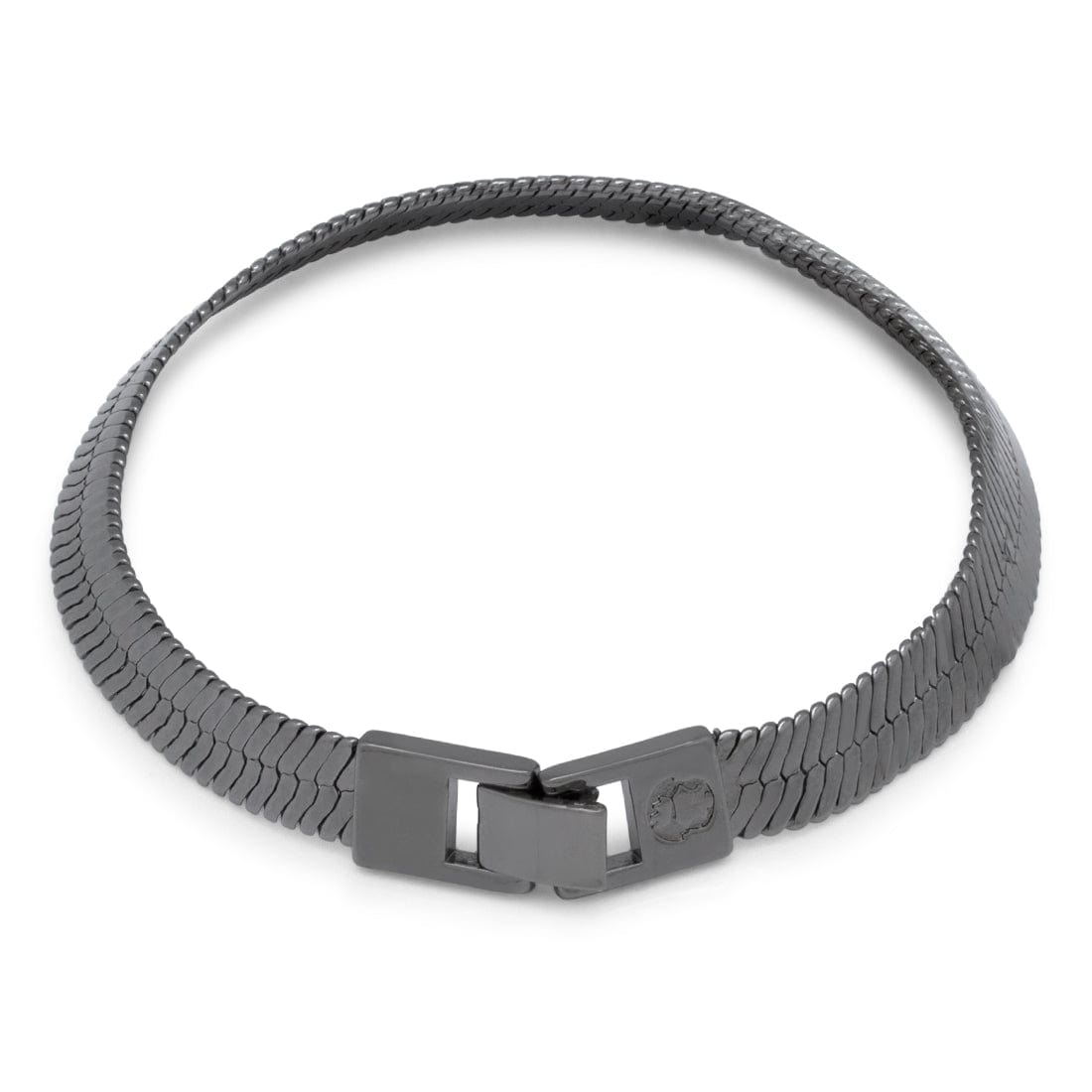 10mm Thin Herringbone Bracelet  in  by King Ice