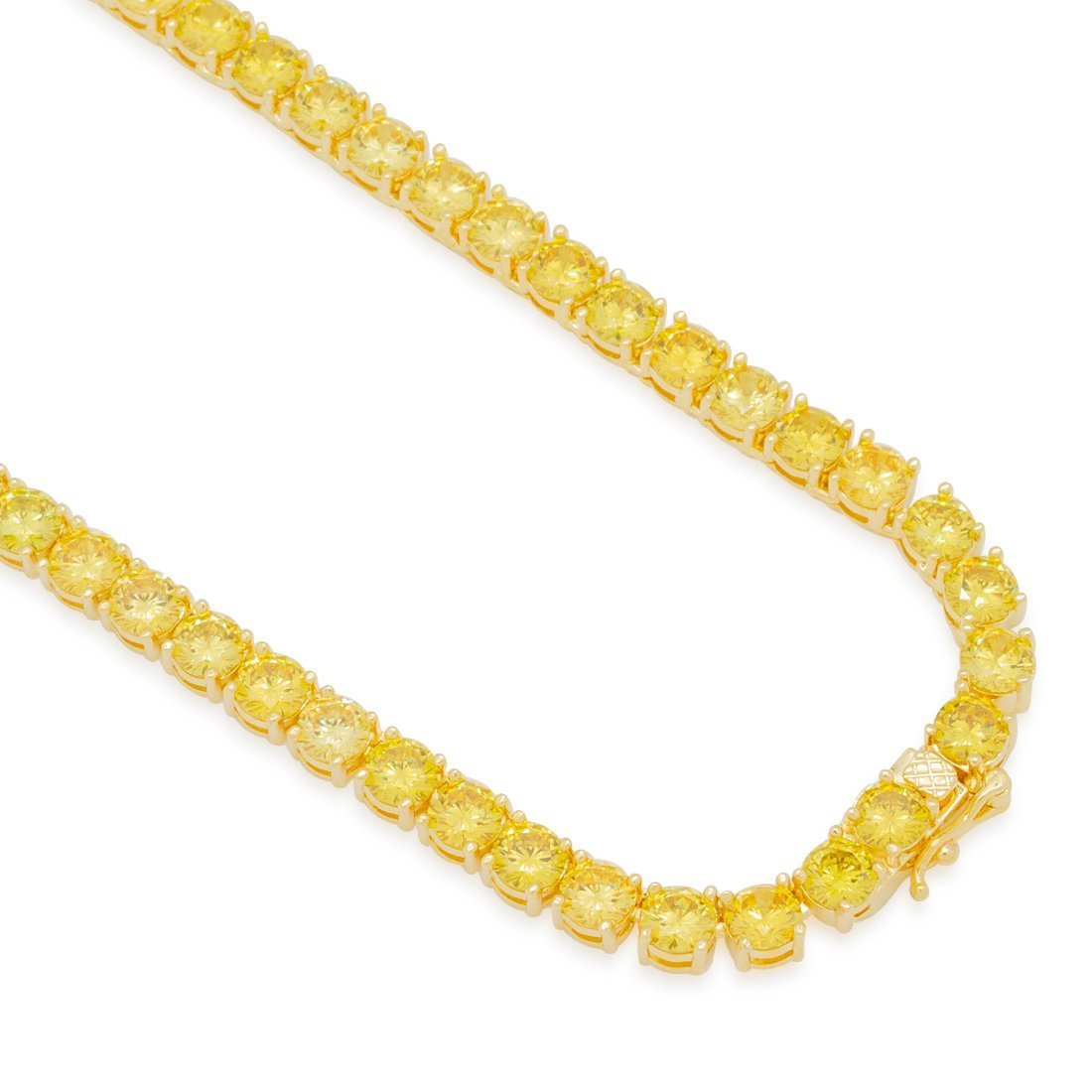 5mm Yellow Tennis Chain  in  by King Ice