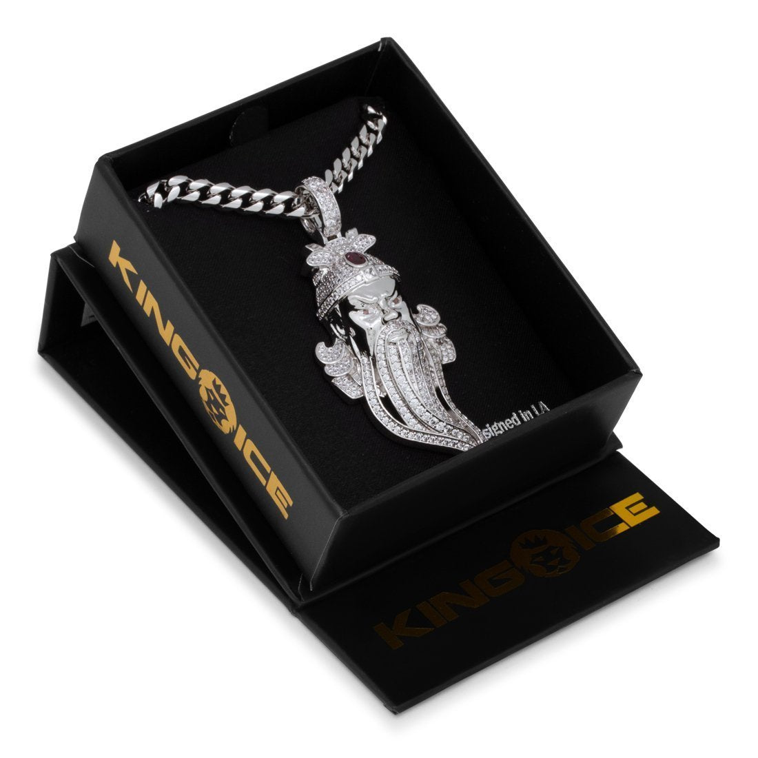 Guan Yu God of War Necklace  in  by King Ice