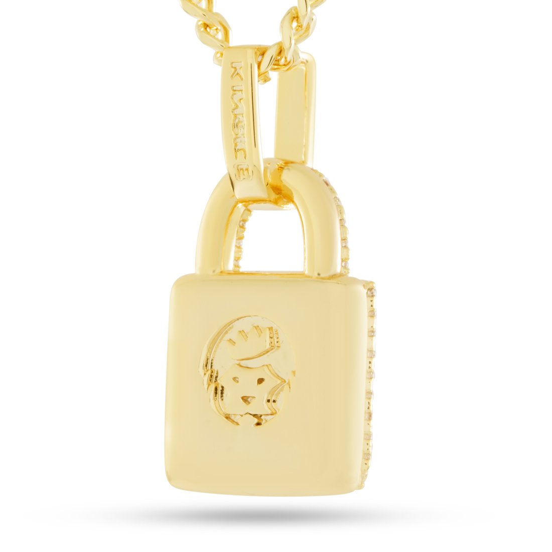 Original Padlock Necklace  in  by King Ice