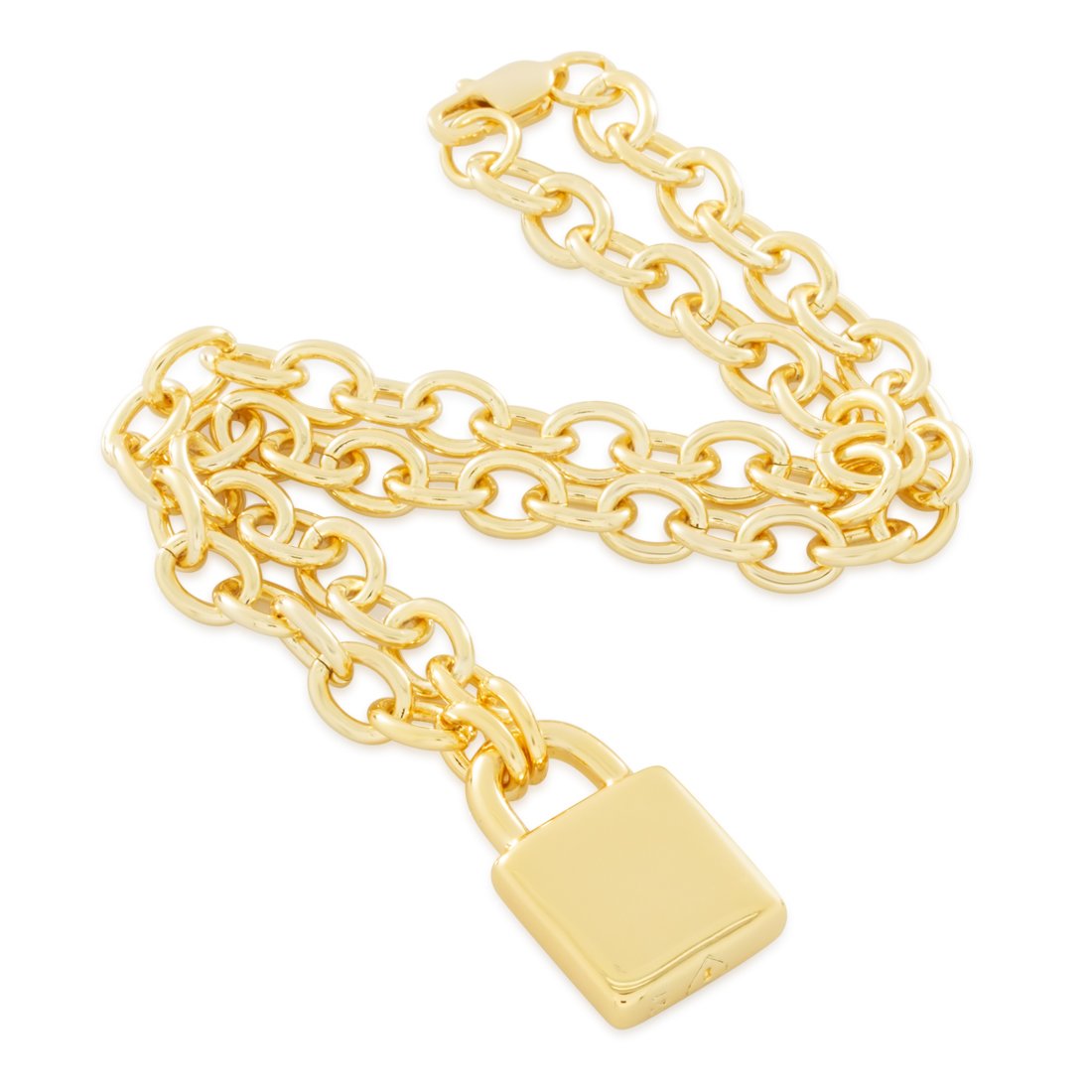 Original Padlock Necklace  in  by King Ice