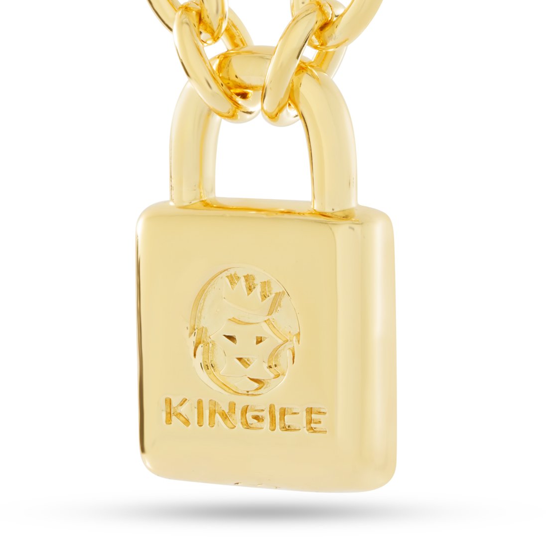 Original Padlock Necklace  in  by King Ice