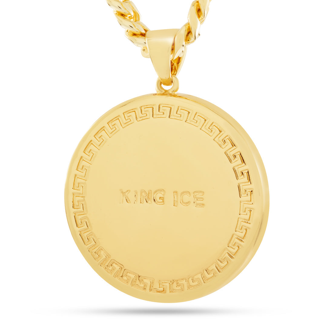 Paid in Full Medallion Necklace  in  by King Ice