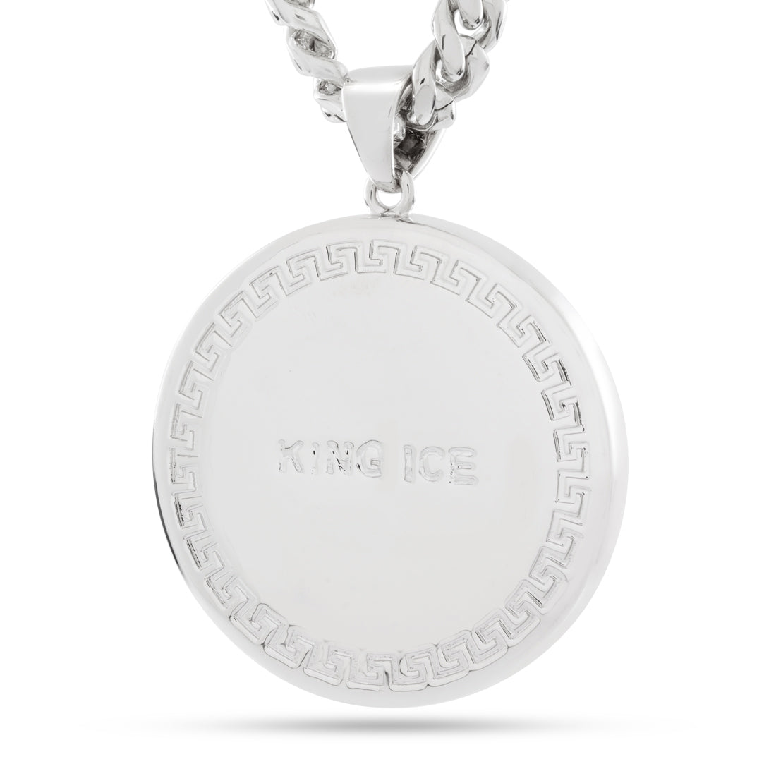 Paid in Full Medallion Necklace  in  by King Ice