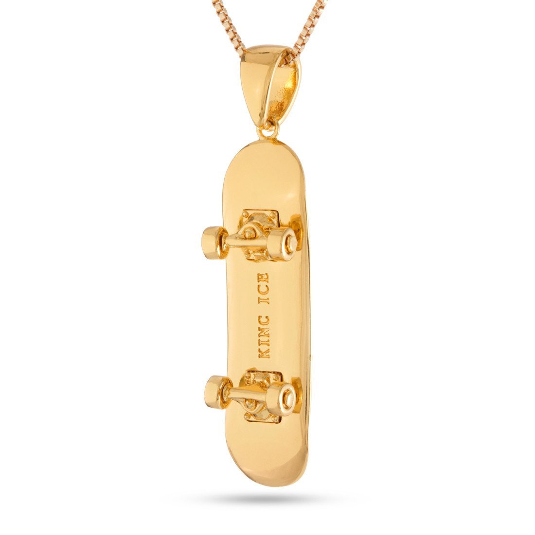 Skateboard Necklace  in  by King Ice